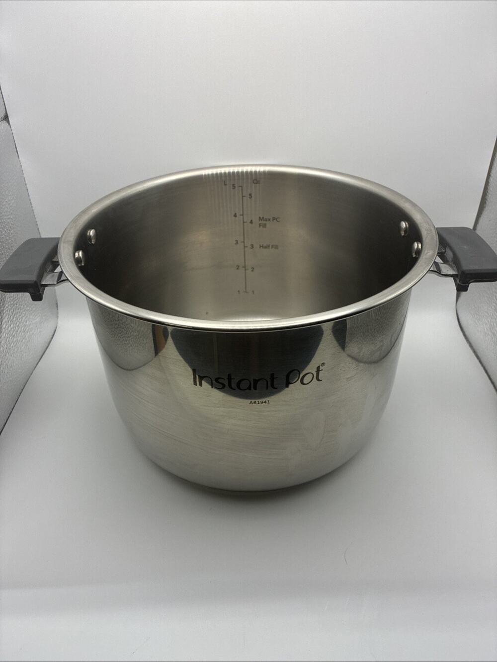 Genuine Instant Pot Duo Evo Plus 6 Qt Replacement Inner Cook Pot AB1941